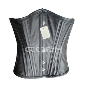 Vêtements de club pour femmes, corset en cuir de haute qualité, sous la poitrine - Product Image 1
