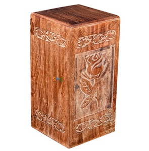 Urne de crémation artisanale pour les cendres des humains ou des animaux domestiques - Product Image 1