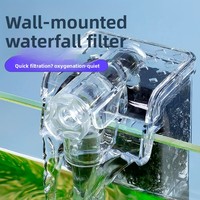Pompe à air pour aquarium série Cascade efficace, conception compacte pour bureau, service de circulation d'eau, en stock