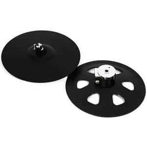 Batterie électronique Beatello 12 pouces Dual Zone Ride Crash Hi-Hat Phantom avec prise casque 6,3 mm et pack de cymbales - Product Image 3
