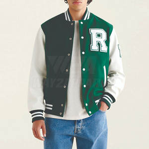 Venta caliente en la chaqueta Chaqueta de letras hecha a medida Chaqueta de invierno de los hombres del logotipo personalizado - Product Image 1