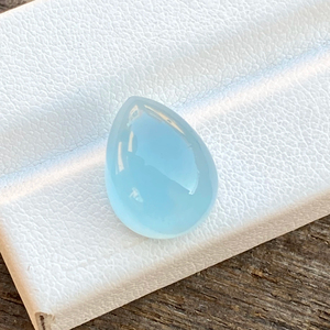 Piedra preciosa suelta fascinante de 8,62 quilates, aguamarina Natural en forma de pera de Color superior, Diamante de buen brillo para la fabricación de joyas - Product Image 1