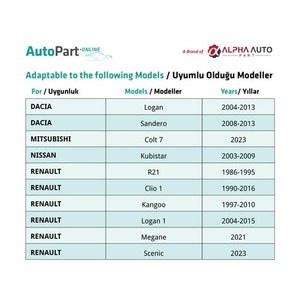 Clip de fixation du capot pour Renault Dacia, Mitsubishi, Nissan, Renault - Product Image 4