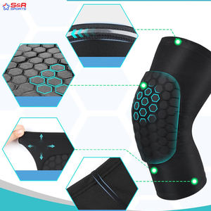 Best Compression Adjustable Meniscus <b>Knee</b> <b>Sleeves</b> Support <b>Knee</b> Pads Quality Sticky Silicone <b>Knee</b> <b>Sleeves</b> - Product Image 5