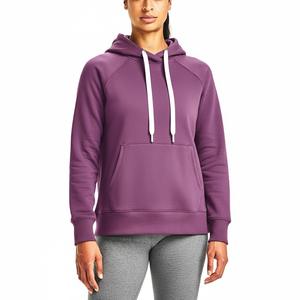 Nouveaux sweats à capuche pour femmes de marque de premier plan, logo personnalisé, tissu tricoté, décontracté, hiver, OEM, prix ajustable, devant et dos, 100% - Product Image 1