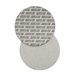 Capsules à vis en plastique PET jetables avec joint auto-adhésif en mousse à pression pour bocaux et bouteilles - Product Image 2