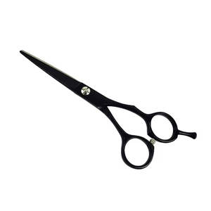 Tijeras de Pelo Profesionales de Titanio Negro para Barberos y Estilistas, Tijeras de Barbero de Titanio Negro de Alta Calidad para Uso en Salón - Product Image 1