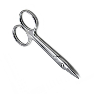 Tijeras Profesionales para Cutículas de Uñas, con Mango Antideslizante, Curvas y Afiladas, Ligeras, Reutilizables, de Acero Inoxidable de Alta Calidad - Product Image 3