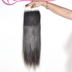 Cabello Humano Remy Virgen de Alta Calidad 2026, Extensiones Naturales Lisas con Cierre, Tejido Profundo, Precio al por Mayor - Product Image 1