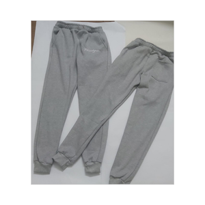 กางเกงผ้าฝ้าย100% 2025สำหรับผู้ชายกางเกงระบายเหงื่อของผู้ชายแบบลำลองคุณภาพสูงปักตามต้องการ - Product Image 1