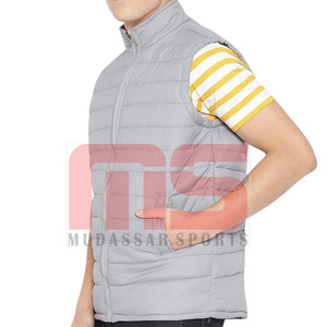 Chaleco Acolchado Ligero de Primera Calidad para Hombre, Transpirable, Informal, sin Mangas, para Otoño, con Logotipo Personalizado, Chaqueta Acolchada para Exteriores - Product Image 1