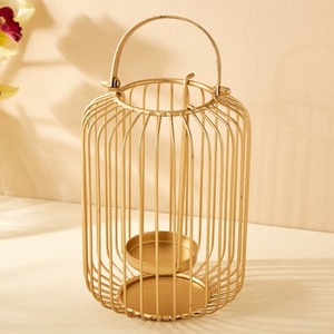 Available High Quality Round Available Glass Candle <b>Jar</b> for Home & Hotel Decoration New Design Best Price Metal Candle Lantern - Product Image 2