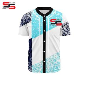 Jersey de bandera de Bahamas 3D de alta calidad personalizado de fábrica, ropa de calle transpirable, ropa de béisbol personalizada - Product Image 5
