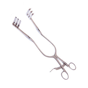 <strong>Beckmann</strong>-Adson Laminectomy <strong>Retractor</strong> with 3x3 Sharp Prongs Surgical <strong>Beckmann</strong>-Adson <strong>Retractor</strong> with Ratchet Lock - Product Image 2