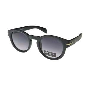 Occhiali da Sole Sean John SJS1020Ce, Protezione UV 100%, Lenti Sfumate, Montatura Quadrata Leggera Dorata, Design Geek Avanguardista, Arancione - Product Image 1