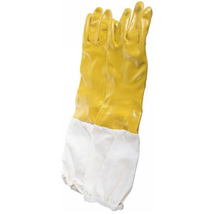 Guantes de trabajo de cuero genuino altamente demandados Trabajadores Transpirable PU 5 Guantes de seguridad para las manos de resistencia - Product Image 5