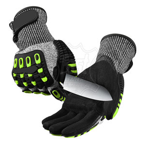 Gants de protection à paume en nitrile renforcée, gants de sécurité antichoc en TPR, gants anti-impact pour l'huile et le gaz - Product Image 2