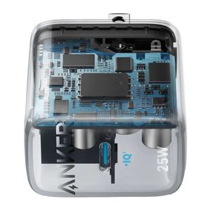 Caricatore Anker 312 (Ace 2 25W) Adattatore di Alimentazione AC Type-C per Asus con Corrente di Uscita 25A e Protezione da Cortocircuito Nero EU/US/UK - Product Image 4