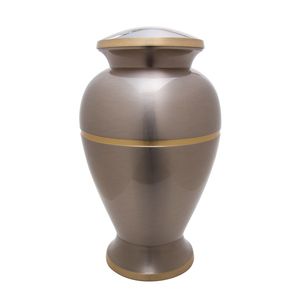 Urna de cremación de latón de estilo americano hecha a mano de la mejor calidad, suministros funerarios para adultos para cenizas humanas, urnas de fundición al por mayor - Product Image 5