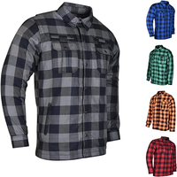 Chemise en flanelle à manches longues pour homme, % coton, imperméable, respirante, coupe-vent, séchage rapide, vêtements de sport, protection pour la course à moto