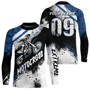 Maillot de motocross à manches longues personnalisé, best-seller, pour hommes, disponible en différentes couleurs, qualité supérieure, avec service OEM, en vente - Product Image 5