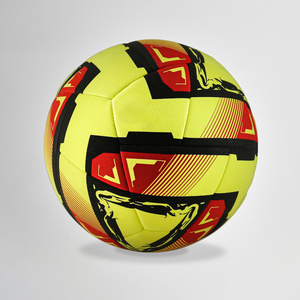 Balón de fútbol híbrido de 24 paneles de alta calidad, tamaño 5, superficie impresa de lana para todo tipo de clima con vejiga enrollada, excelente fútbol - Product Image 2