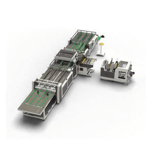 Forme tubulaire tissée par pp coupée dans des lignes de production à grande vitesse Équipement industriel d'insertion de revêtement alimenté par feuille pour BOPP stratifié - Product Image 5