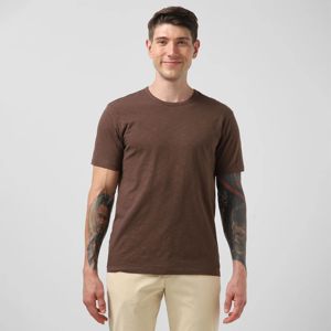 T-shirt classique à col en V flammé pour homme-Coton respirant, texture distinctive, idéal pour une tenue décontractée - Product Image 2