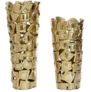 Florero de hierro hecho a mano más vendido, maceta decorativa niquelada para el hogar costera personalizada con agujeros - Product Image 6