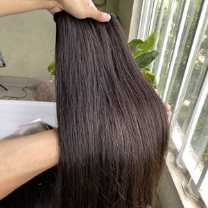 Extensiones de cabello humano brasileño virgen, con encaje Frontal HD, venta al por mayor - Product Image 6