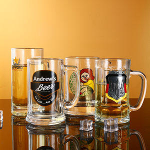 Vaso de cerveza personalizado de 20Oz, lata de bebida iridiscente de doble pared, tazas transparentes con tapas, vasos <span class=keywords><strong>gigantes</strong></span> creativos, Estilo clásico - Product Image 6