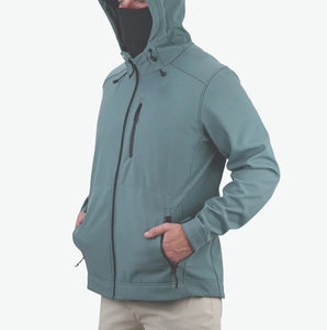 Veste de pêche personnalisée de haute qualité pour hommes Vente en gros Imperméable Décontracté pour la randonnée en plein air et la pêche Vestes pour hommes - Product Image 3