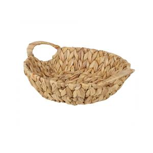 Handwoven Water Hyacinth <b>Serving</b> <b>Trays</b> <b>Handles</b> Multi-Purpose Customizable Eco-Friendly Decorative Food <b>Tray</b> Storage Basket Made - Product Image 3