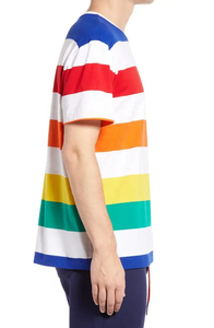 เสื้อยืดระเหิดขายส่งคุณภาพสูงเสื้อยืดผู้ชายลายรุ้งระเหิด - Product Image 3