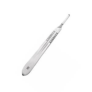 Manche de scalpel n°4 en acier inoxydable de haute qualité Kit de 4 outils chirurgicaux réutilisables pour grandes lames - Product Image 6