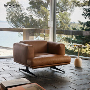 WBERT sofá sala de estar hogar bolsa suave avanzado sofá silla oficina invitado silla cuero arte <span class=keywords><strong>Bauhaus</strong></span> estilo muebles - Product Image 4