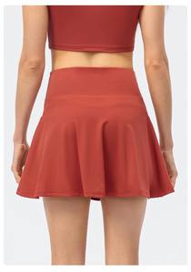 Jupe-short de golf en gros pour femmes, vêtements de yoga, jupe de tennis 2-en-1, culottes de sport, course, entraînement, fitness, tenue de sport pour la gym - Product Image 6