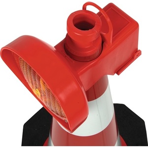ไฟกรวยจราจร ConeFix แบบด้านเดียว HORIZON พร้อมไฟ LED สีเหลือง สติกเกอร์สะท้อนแสงสำหรับโปรโมชั่น และไฟ - Product Image 4
