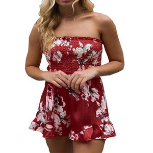 Crop top pour femmes, haut floral d'automne pour femmes - Product Image 3