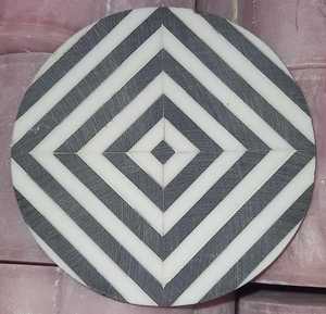 Sous-verres de luxe faits à la main en résine et en bois de la meilleure qualité avec support avec forme carrée de couleur personnalisée pour décoration de table - Product Image 5