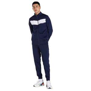 Ensemble de survêtements deux pièces pour hommes, nouveau design, personnalisé, confortable, avec fermeture éclair, pour l'entraînement et le jogging. - Product Image 6