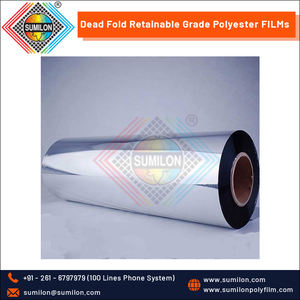 Laminación retenible de grado de película metalizada flexible suave de poliéster duradero de tamaño personalizado de la mejor calidad para fundición de revestimiento de alimentos - Product Image 4