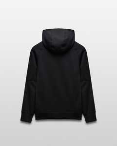 เสื้อมีฮู้ดแบบมีซิปสำหรับผู้ชายผ้าโพลีเอสเตอร์ผสมเสื้อมีฮู้ดระบายอากาศได้ดีมีโลโก้ตามสั่ง - Product Image 4