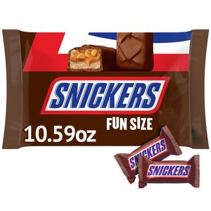 Barras de Chocolate SNICKERS Originales, Tamaño Divertido, Bolsa de 10.59 oz - Product Image 3