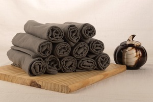 Saco de harina de secado rápido de 100% algodón, toallas de cocina tejidas, estilo cuadrado liso, costuras personalizables, desechables para limpieza del hogar - Product Image 5