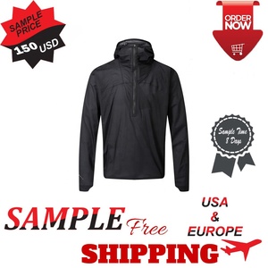 Chaqueta Cortavientos con Capucha para Hombre, Diseño Color Block, Servicio OEM, Teñido Liso, Estilo Casual para Otoño - Product Image 5