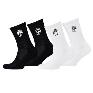 Chaussettes de sport pour hommes, lot de 2, en coton respirant, pour la salle de sport, l'entraînement et les activités quotidiennes - Product Image 2