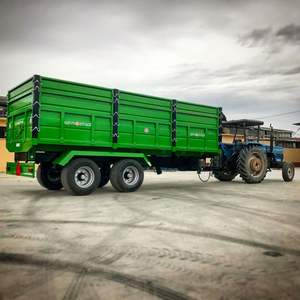 Remorque à benne basculante de haute qualité, nouvelle et très vendue, composants durables (roulements/moteur/boîte de vitesses), garantie de 4 ans, cargaisons en vrac, utilisation agricole - Product Image 4