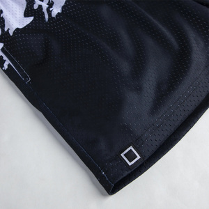 กางเกงขาสั้นบาสเก็ตบอลไซส์พิเศษสำหรับผู้ชายกางเกงขาสั้นตาข่ายปักโลโก้และพิมพ์ลายสำหรับยิมกางเกงบาสเก็ตบอล - Product Image 2