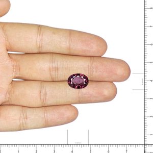 Gemas de espinela facetadas de 4.00 quilates, minerales sintéticos creados en laboratorio, tratados térmicamente, en formas cuadrada, ovalada, corazón y pera, para fines decorativos. - Product Image 3